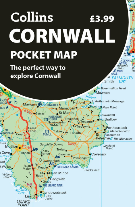 Printed items Cornwall Pocket Map Collins Maps