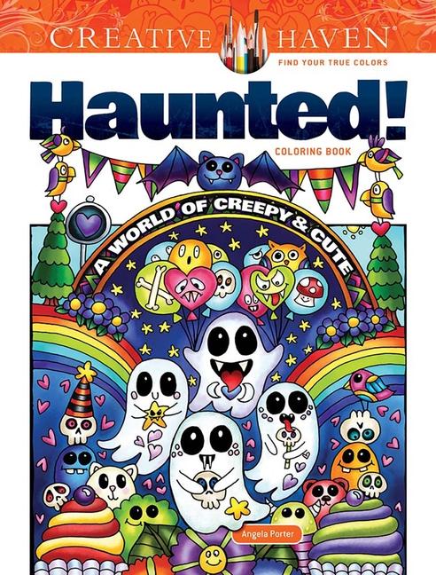 Kniha Creative Haven Haunted! Coloring Book 