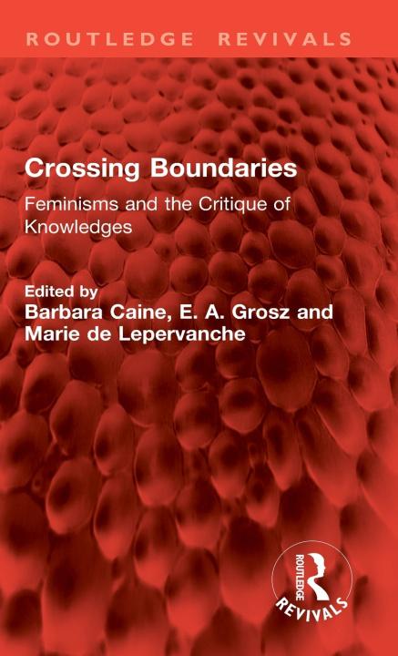 Książka Crossing Boundaries E. A. Grosz