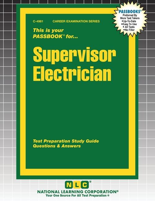 Knjiga Supervisor Electrician 