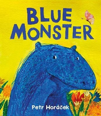 Book Blue Monster Petr Horacek