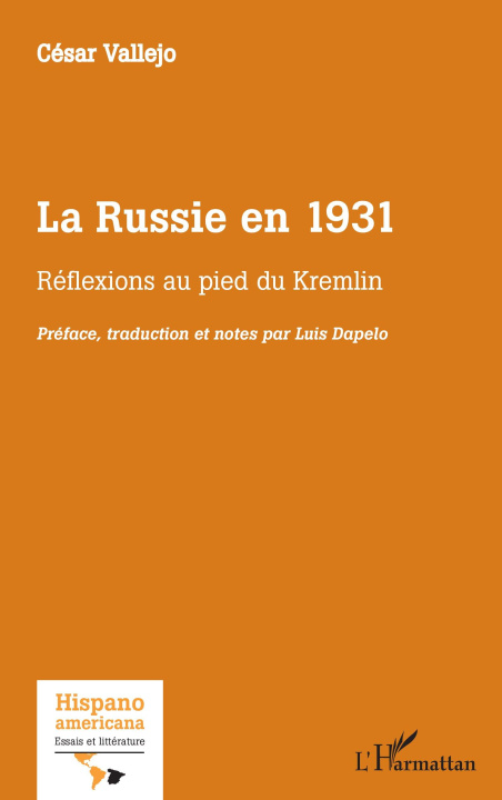 Knjiga La Russie en 1931 Luis Dapelo