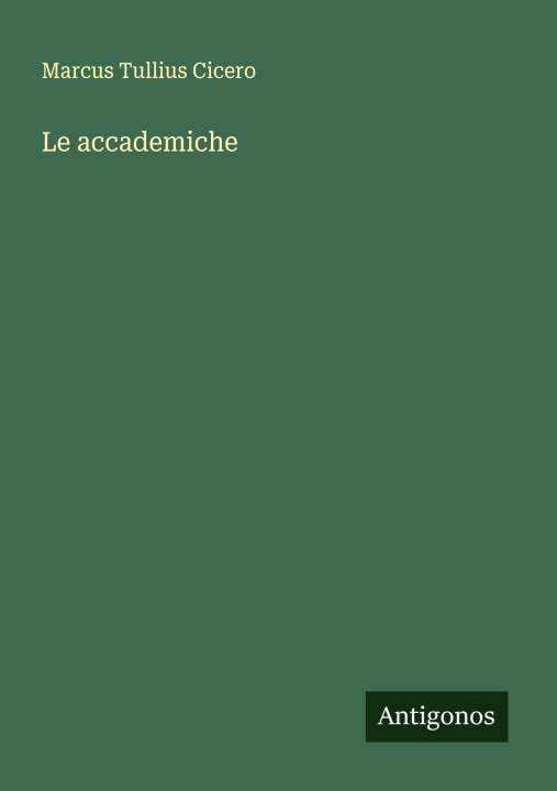 Knjiga Le accademiche 
