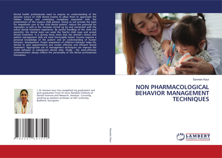 Knjiga NON PHARMACOLOGICAL BEHAVIOR MANAGEMENT TECHNIQUES Savreen Kaur