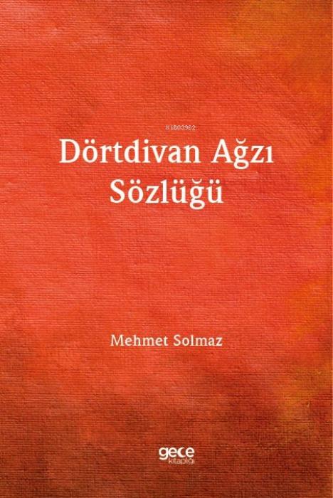 Knjiga Dörtdivan Agzi Sözlügü 