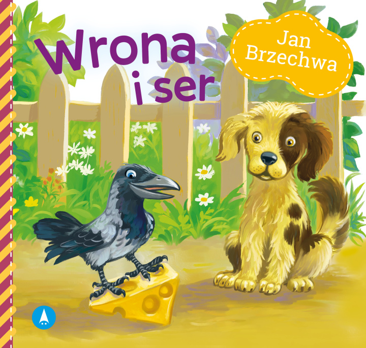 Książka Wrona i ser Brzechwa Jan