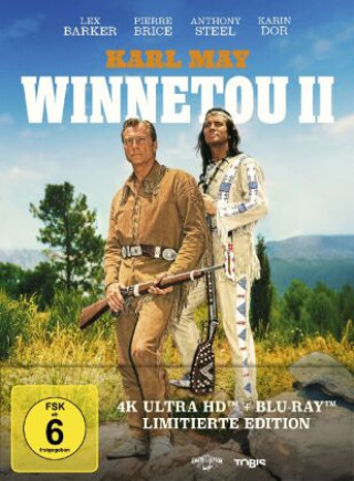 Wideo Winnetou II, 1 4K UHD-Blu-ray + 1 Blu-ray (Limitiertes 4K UHD Mediabook) Harald Reinl