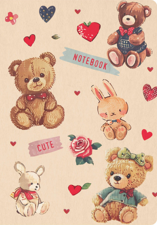 Knjiga Cute Bear Notebook 