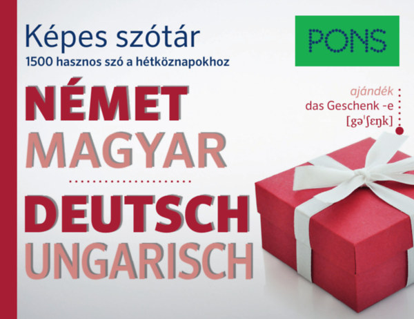 Książka PONS Képes szótár Német-Magyar 