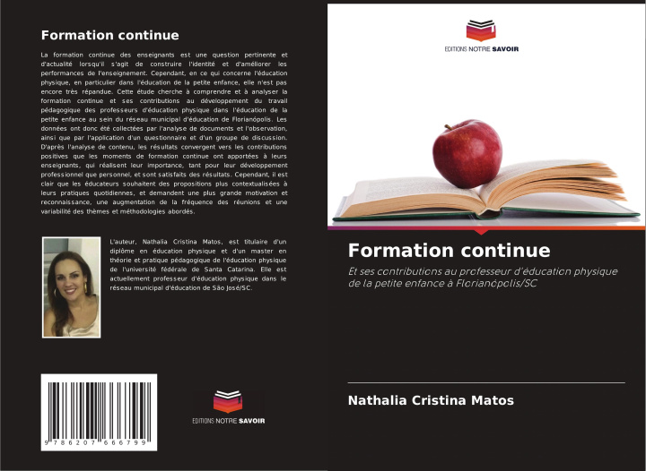 Knjiga Formation continue Nathalia Cristina Matos
