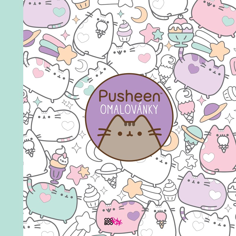 Книга Pusheen - omalovánky Claire Belton