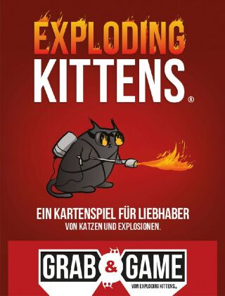 Spel/speelgoed Exploding Kittens: Grab & Game Matthew Inman