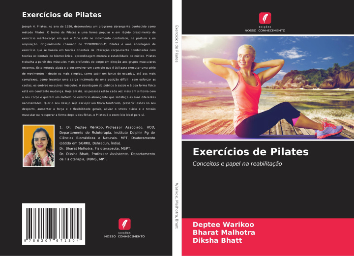 Knjiga Exercícios de Pilates Deptee Warikoo