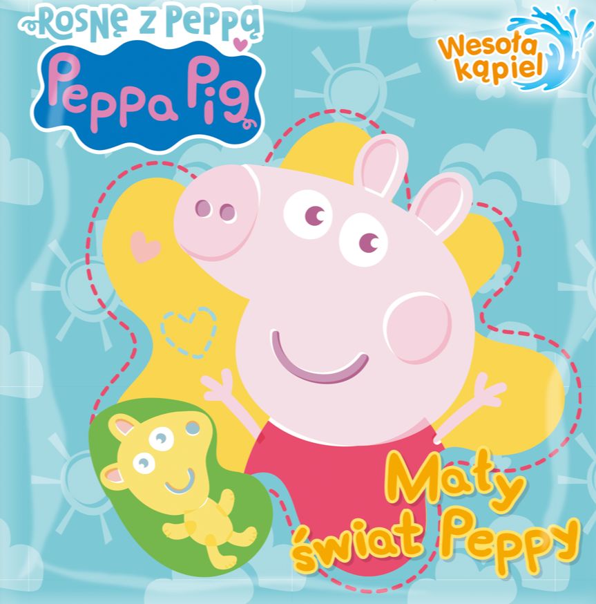 Kniha Peppa Pig Wesoła kąpiel cz. 3. Mały świat Peppy 