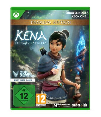 Video Kena: Bridge of Spirits - Premium Edition, 1 Xbox Series X-Blu-ray Disc 