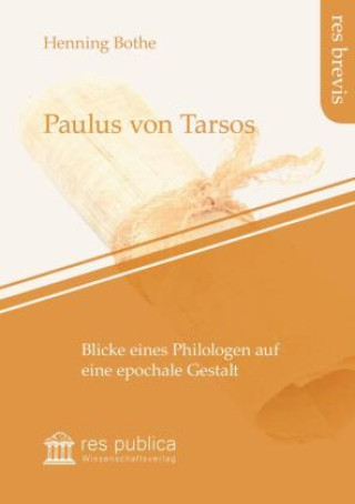 Knjiga Paulus von Tarsos Henning Bothe