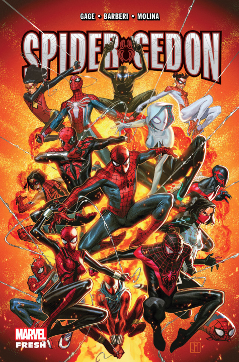Kniha Spidergedon. Marvel Fresh Christos Gage