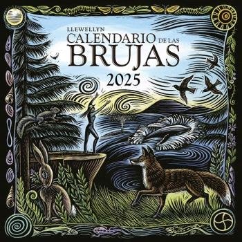 Knjiga CALENDARIO DE LAS BRUJAS 2025 LLEWELLYN