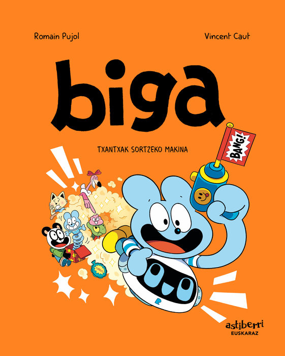 Kniha BIGA 7 (EUSKERA) CAUT
