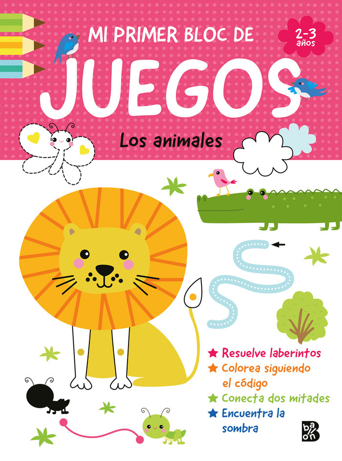 Kniha MI PRIMER BLOC DE JUEGOS LOS ANIMALES BALLON