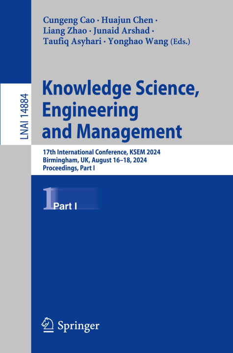 Βιβλίο Knowledge Science, Engineering and Management Cungeng Cao