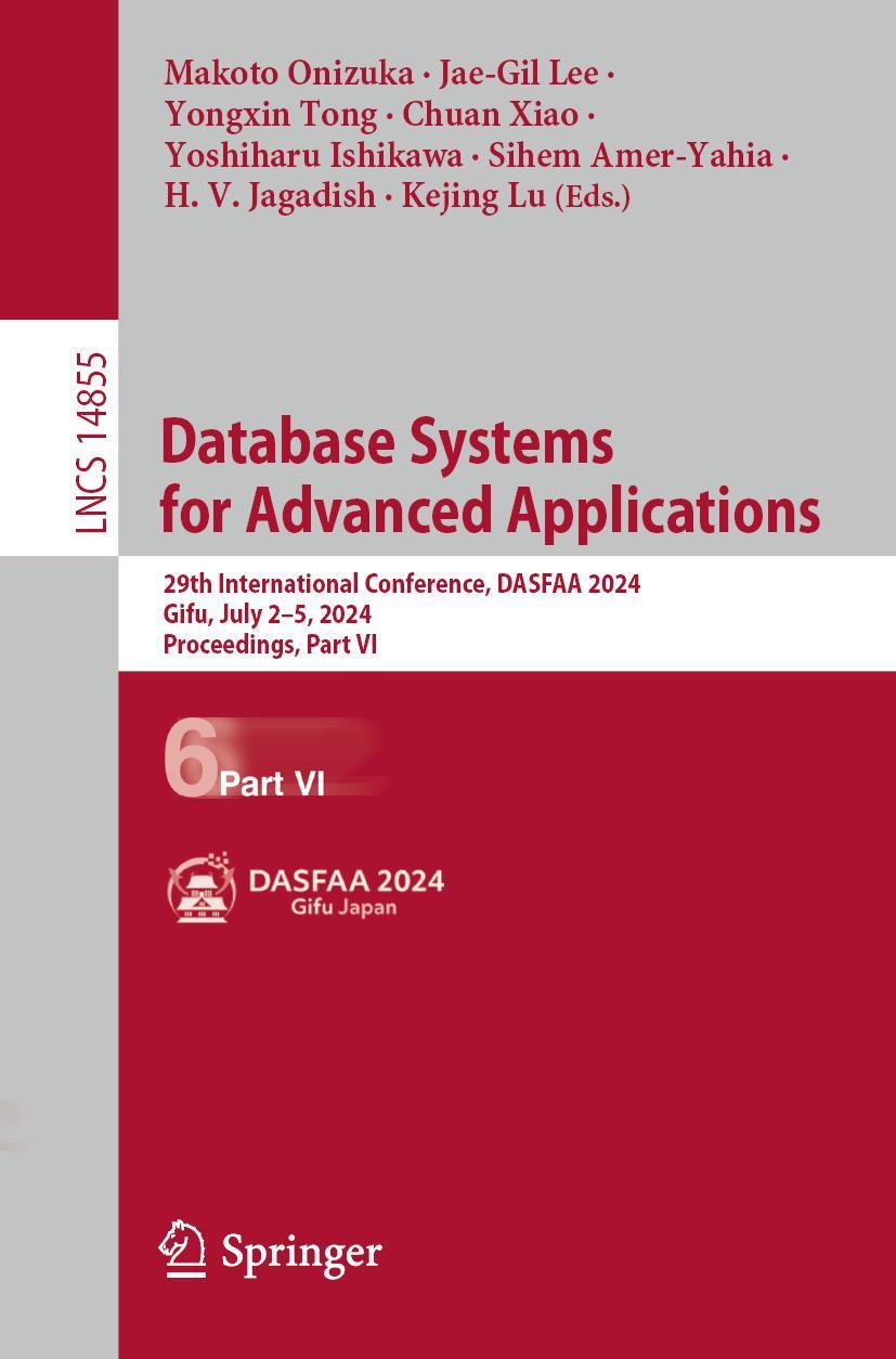 Book Database Systems for Advanced Applications Makoto Onizuka