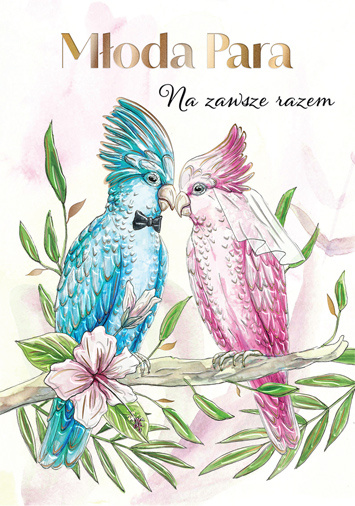 Knjiga Karnet A5 Ślub Papużki 