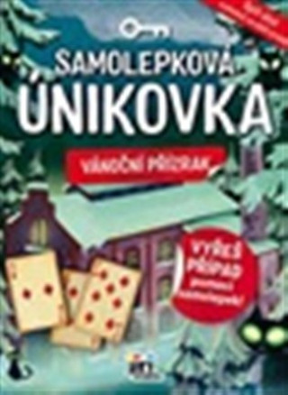 Kniha Samolepková únikovka Vánoční přízrak 