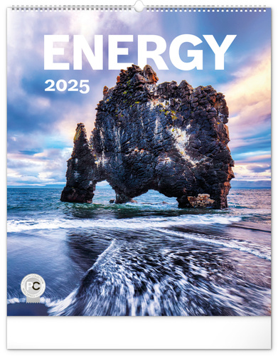 Kalender/Terminbuch Nástěnný kalendář Energie 2025 