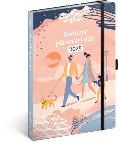 Book Rodinný diář - pomocník všech rodičů 2025 