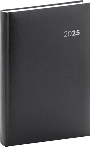 Kniha Denní diář Balacron 2025, černý 