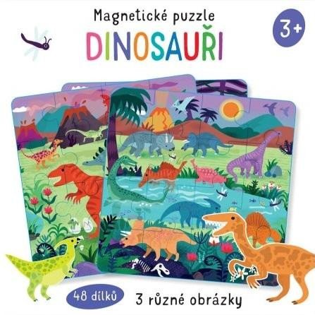 Livro Magnetické puzzle Dinosauři Toni Stemp