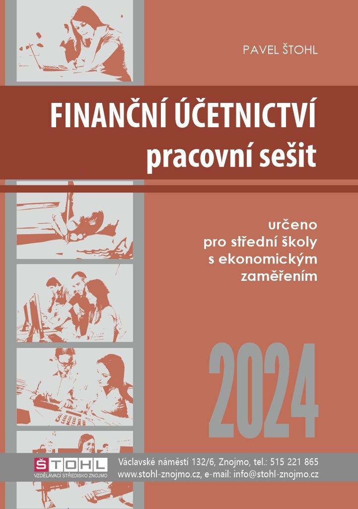 Kniha Finanční účetnictví - pracovní sešit 2024 Pavel Štohl