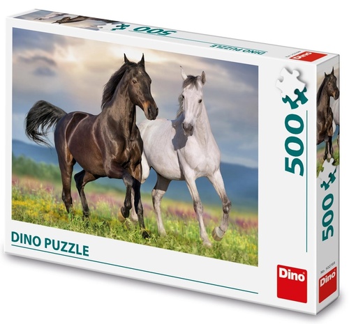 Játék Puzzle 500 Zamilovaní koně 