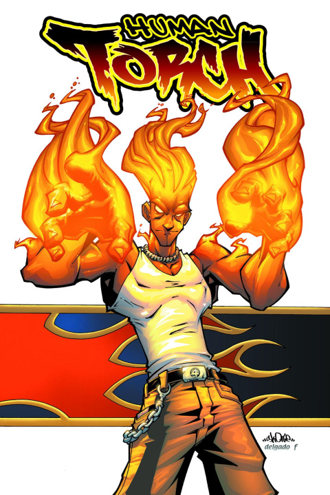 Book Human Torch: Burn Kesel