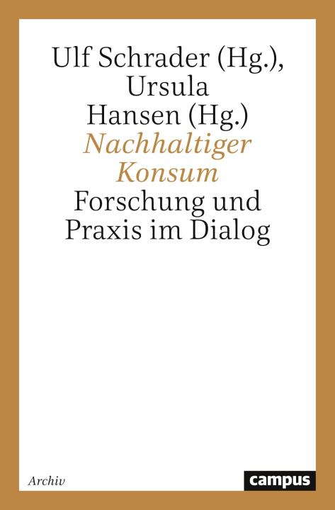 Boek Nachhaltiger Konsum Ursula Hansen