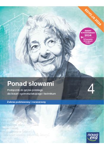 Libro Ponad słowami 4. Liceum i technikum. Podręcznik. Zakres podstawowy i rozszerzony. Edycja 2024 