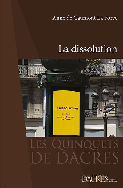 Libro LA DISSOLUTION ANNE DE CAUMONT LA F