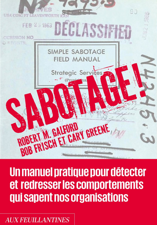 Knjiga Sabotage ! Galford