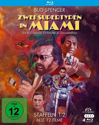 Video Zwei Supertypen in Miami - Die Bud Spencer EXTRALARGE Gesamtedition, 4 Blu-ray Enzo G. Castellari