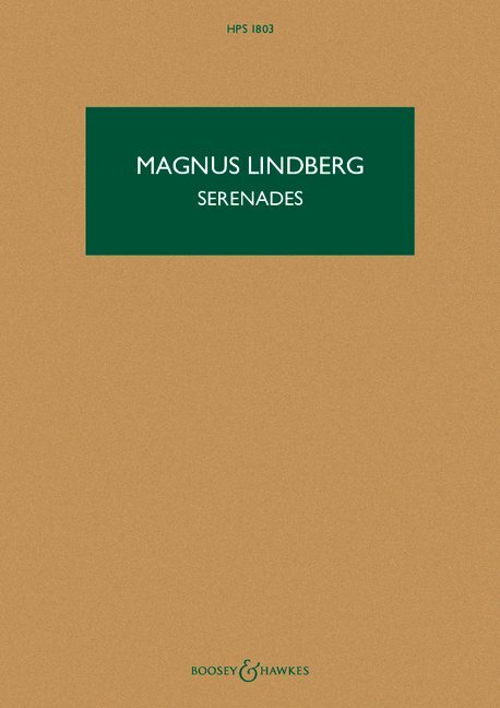 Printed items Serenades Magnus Lindberg
