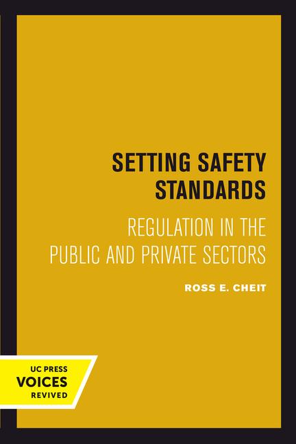 Book Setting Safety Standards Ross E. Cheit