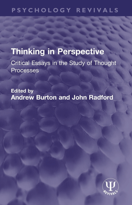 Knjiga Thinking in Perspective John Radford