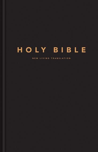 Book NLT Large Print Pew Bible (Hardcover, Black) Tyndale