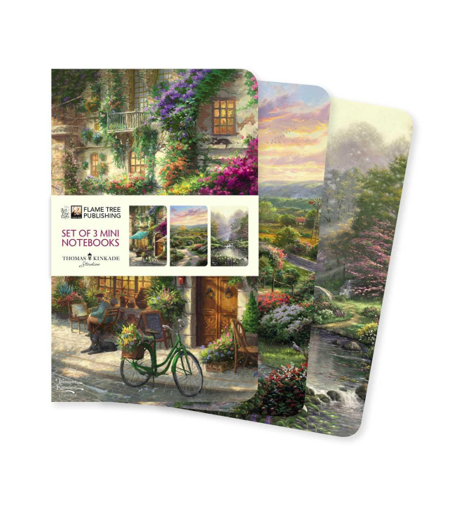 Kniha Thomas Kinkade Set of 3 Mini Notebooks 