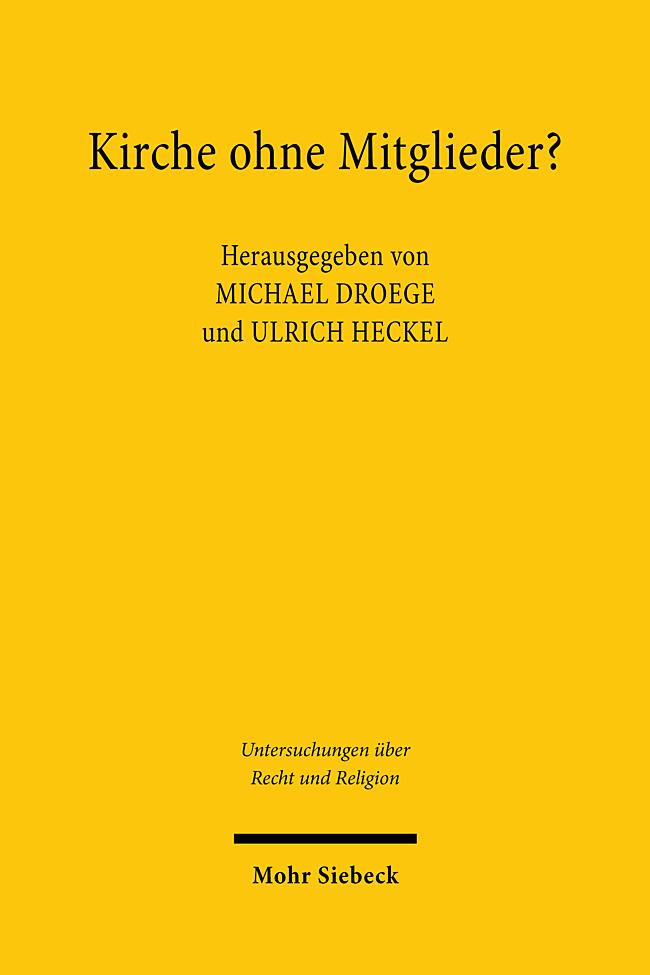 Книга Kirche ohne Mitglieder? Ulrich Heckel