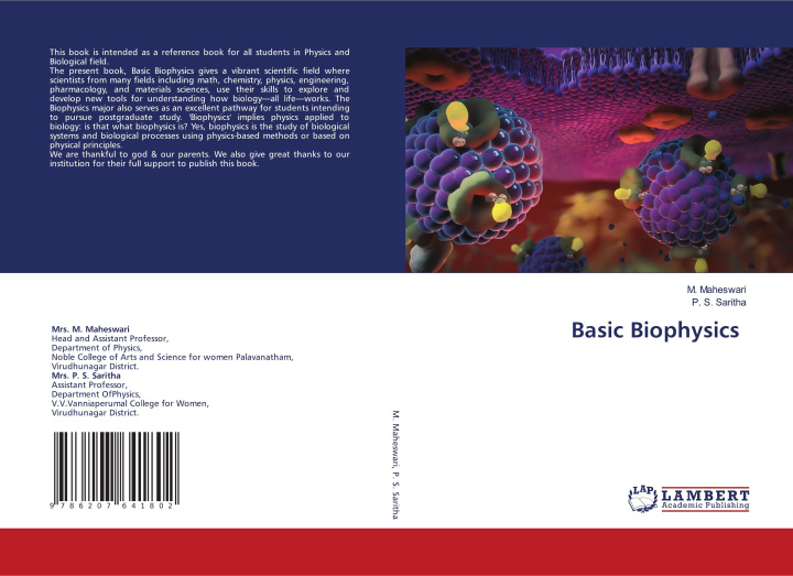 Knjiga Basic Biophysics P. S. Saritha