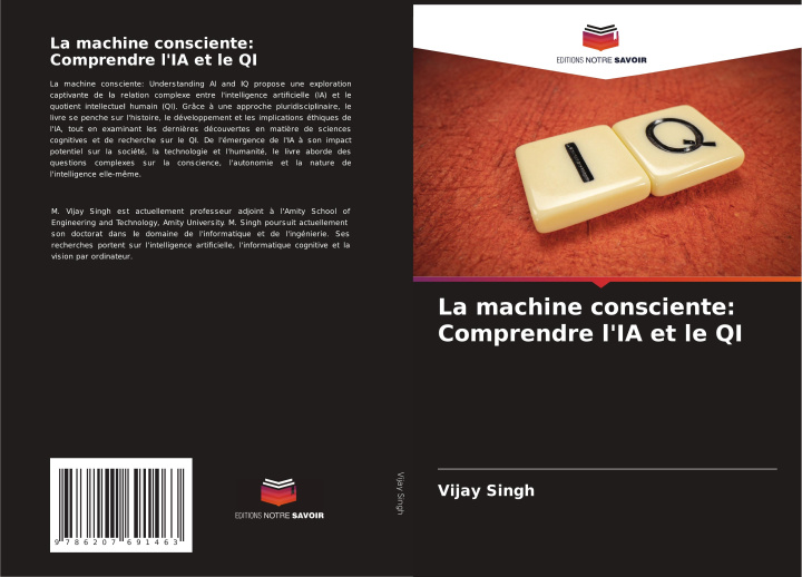 Kniha La machine consciente: Comprendre l'IA et le QI Vijay Singh