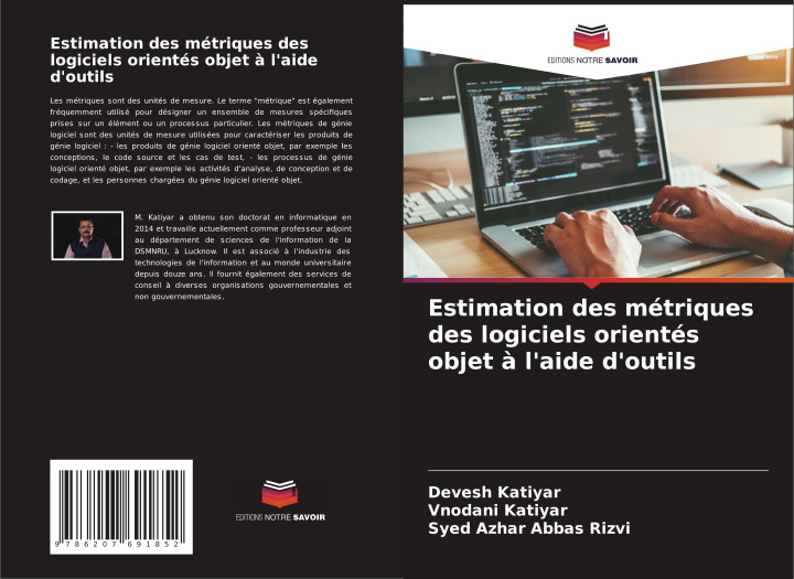 Knjiga Estimation des métriques des logiciels orientés objet ? l'aide d'outils Vnodani Katiyar