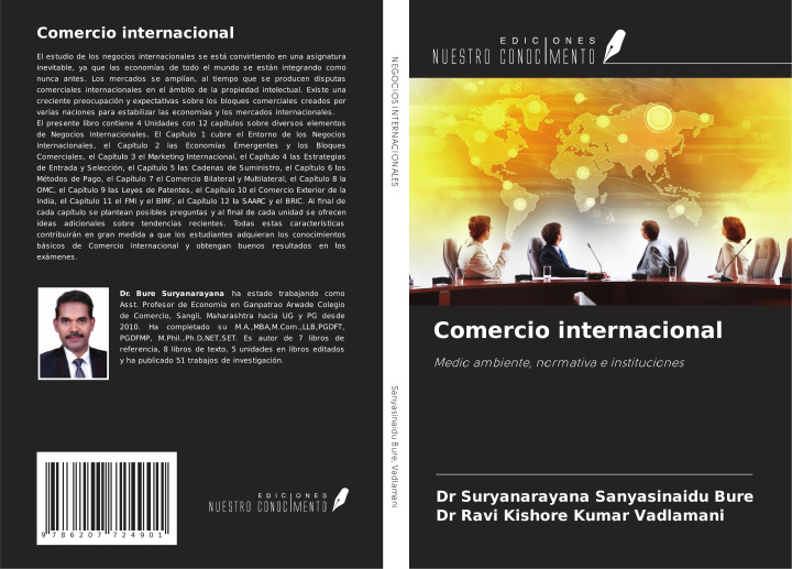 Knjiga Comercio internacional Ravi Kishore Kumar Vadlamani